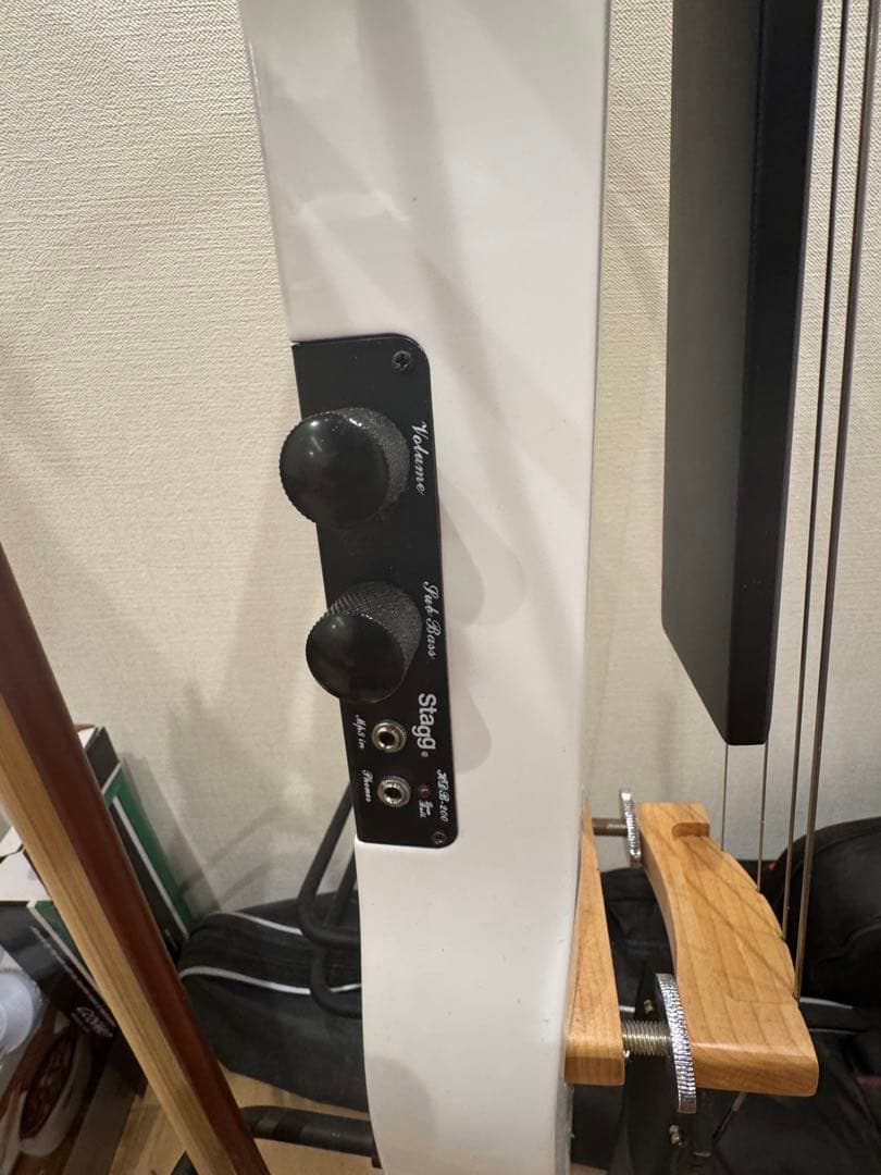 Stagg 中古サイレントチェロ・電子チェロ 弓・ケース付き 即購入可