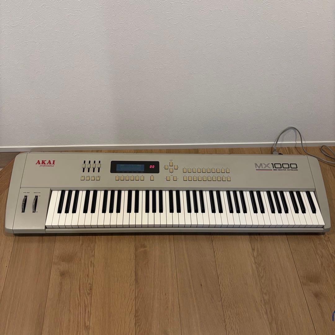 【希少品】AKAI アカイMX1000 MIDI KEYBOARD キーボード