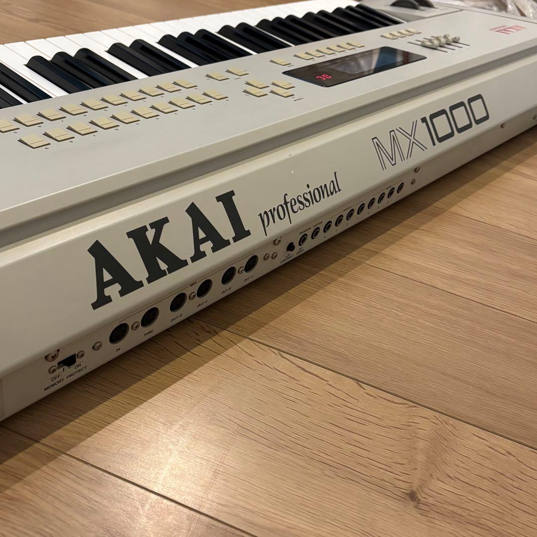 【希少品】AKAI アカイMX1000 MIDI KEYBOARD キーボード
