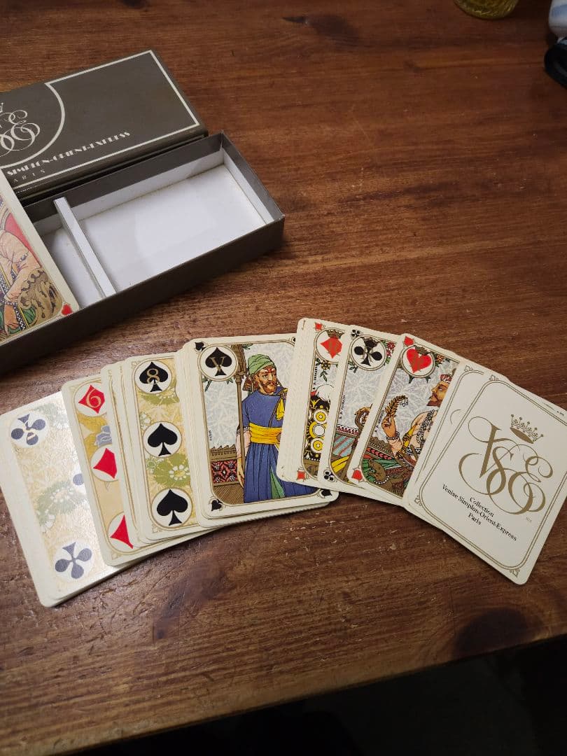 ヴィンテージ Orient Express Paris トランプ 2組 セット