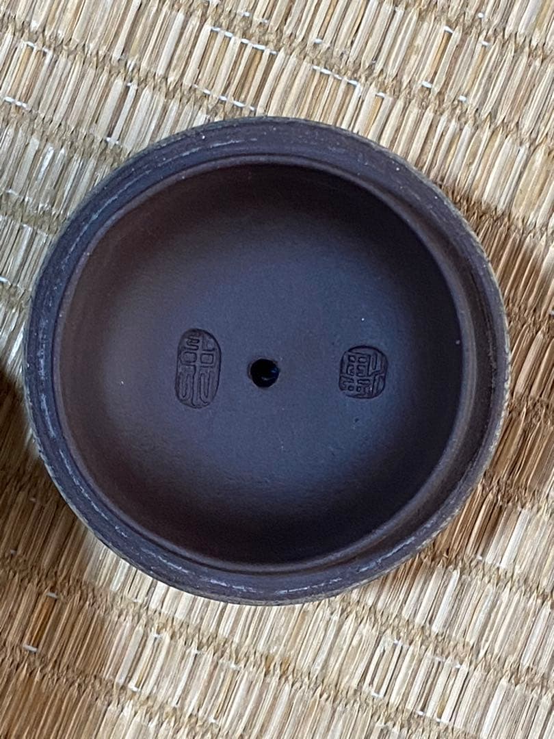 ♦中国 宜興窯 紫砂 貼花文様 茶壺 茶道具 煎茶道具１式 未使用 美品 骨董品