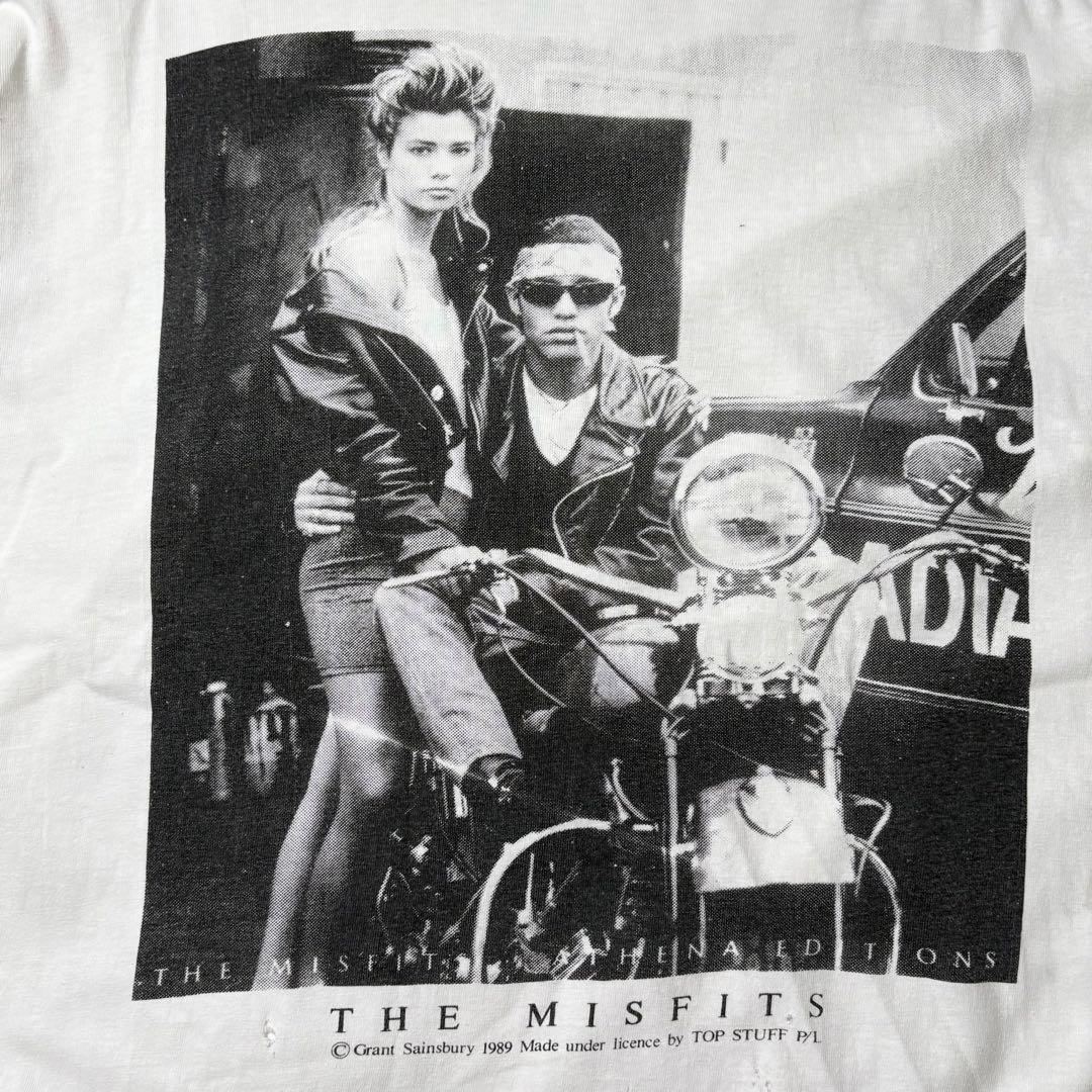 80s フォトTシャツ アメカジ ヴィンテージ XL シングルステッチ 古着 白