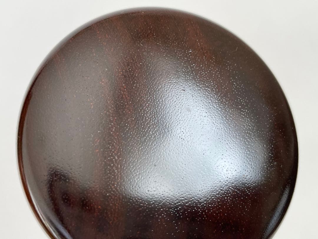 人間国宝　川北良造　紫檀造　中棗　棗　共箱　茶器　茶入　木工芸