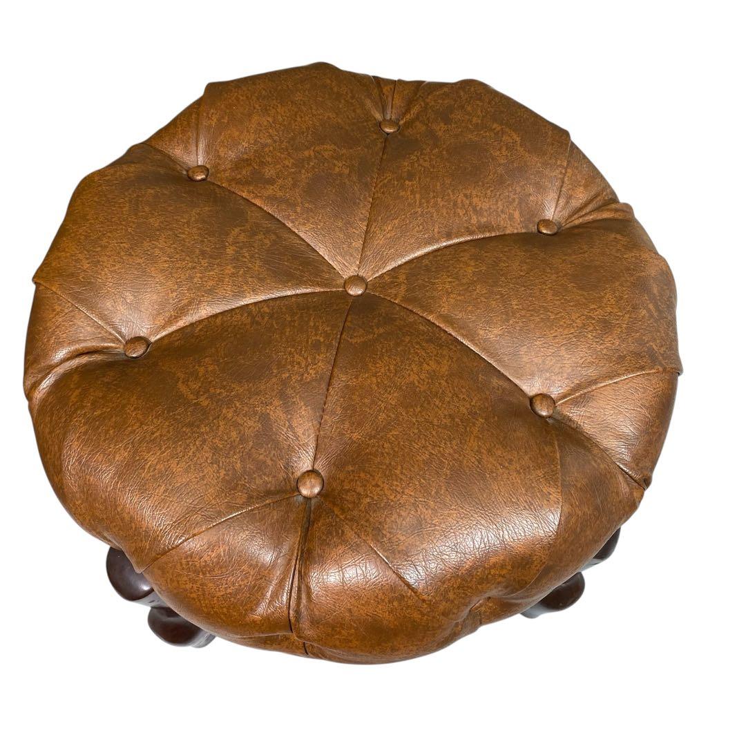 【美品】マルニ木工 ベルサイユ オットマン ブラウン