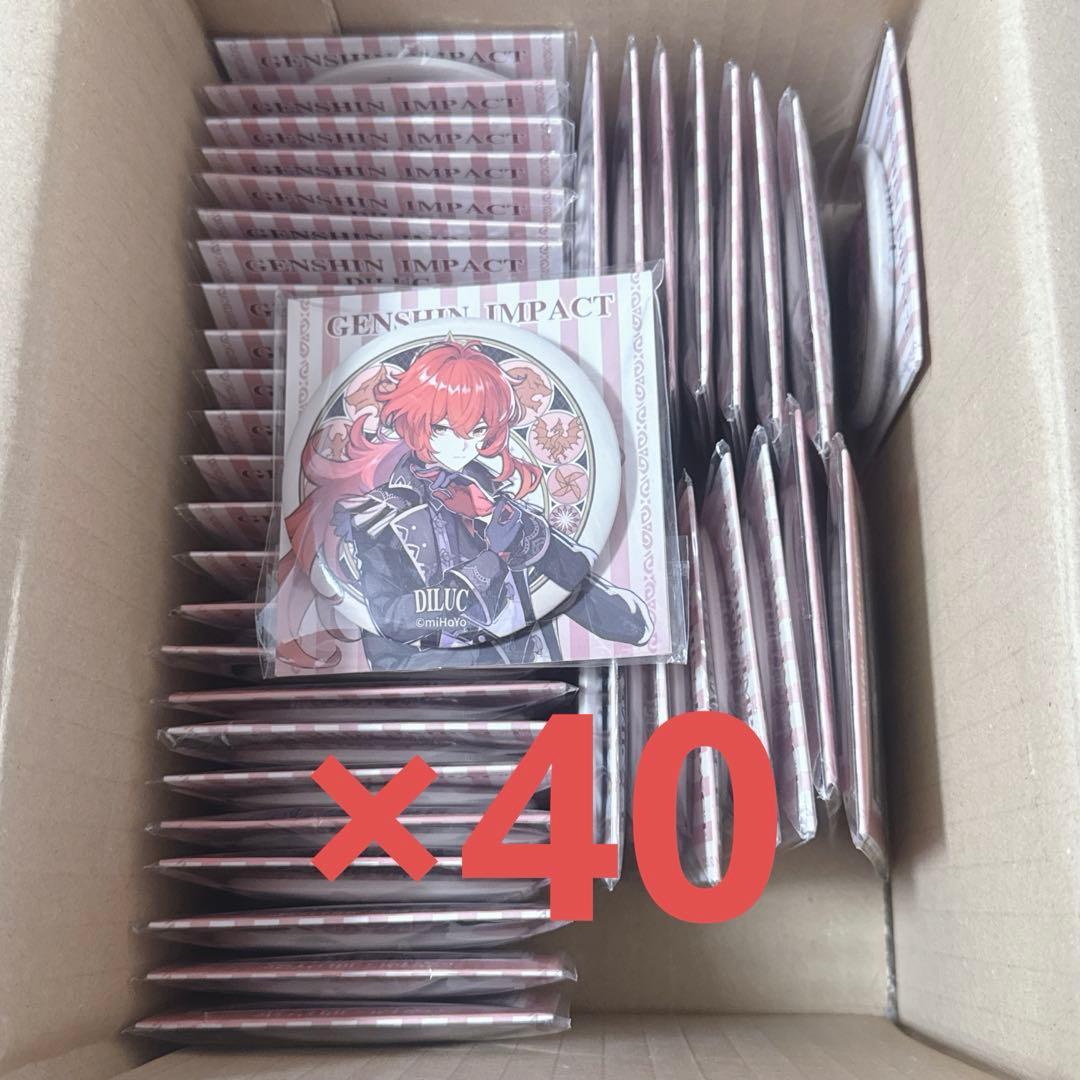 ディルック モンド城シリーズ 缶バッジ