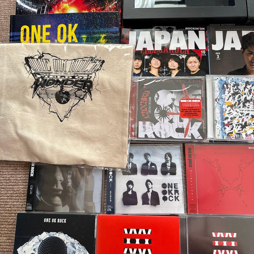 ONE OK ROCK グッズセット総数約50点
