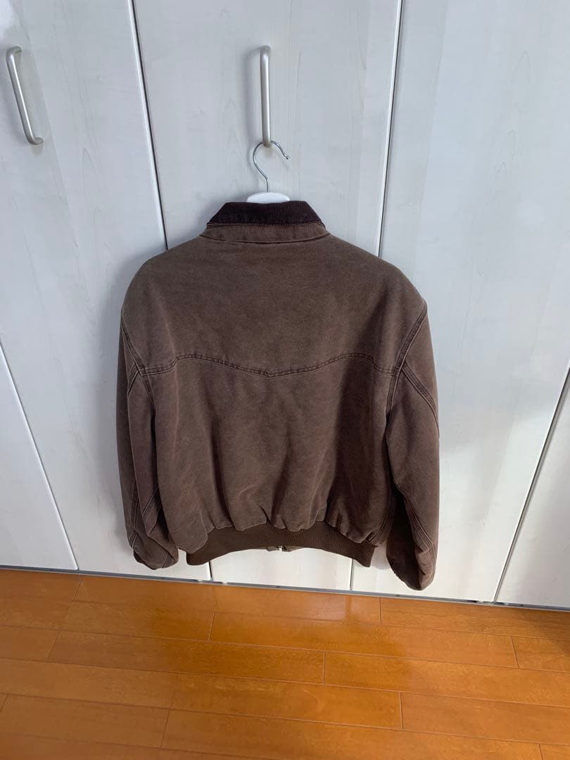 carhartt サンタフェジャケット ブラウン メキシコ製 ダックジャケット