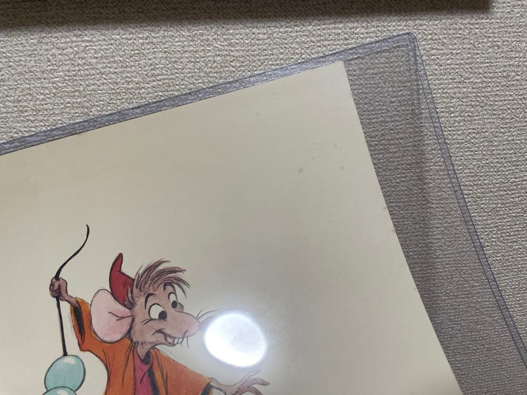 【当選品】ディズニー　ガス＆ジャック リトグラフ　複製原画　セル画