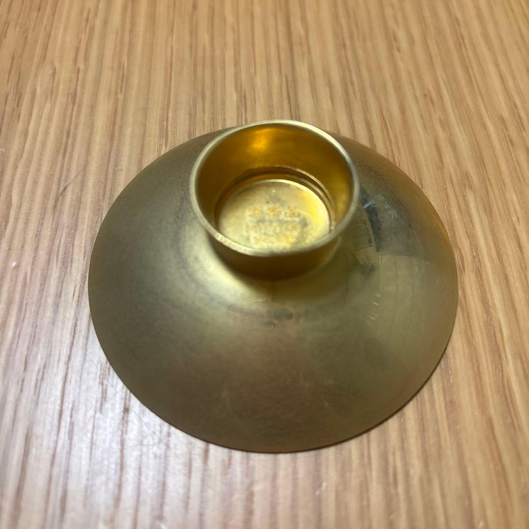 勲章　記念　蓋　警察　金属　製装飾皿 木箱付き