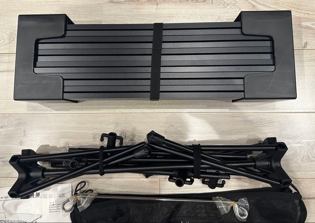 未使用　オガワ　ロールテーブルM ブラック