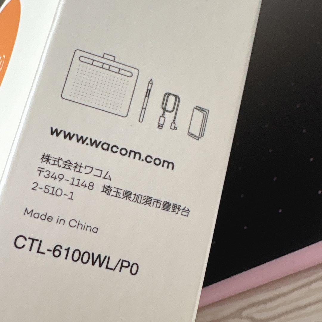 Wacom Intuos CTL-6100WL/PO-DX ワコムペンタブピンク