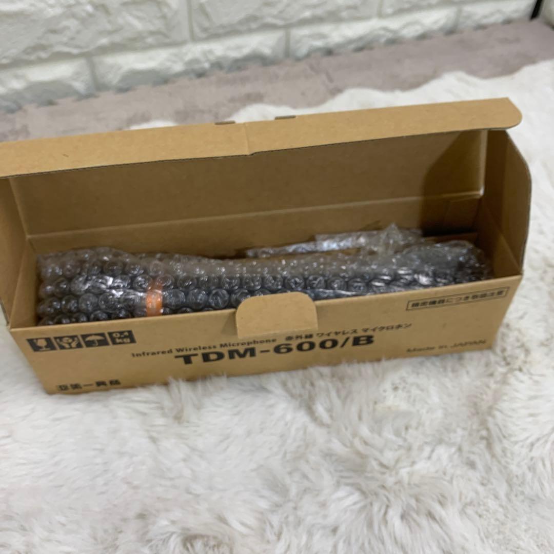 赤外線ワイヤレスマイクロフォンTDM-600B 新品未使用品