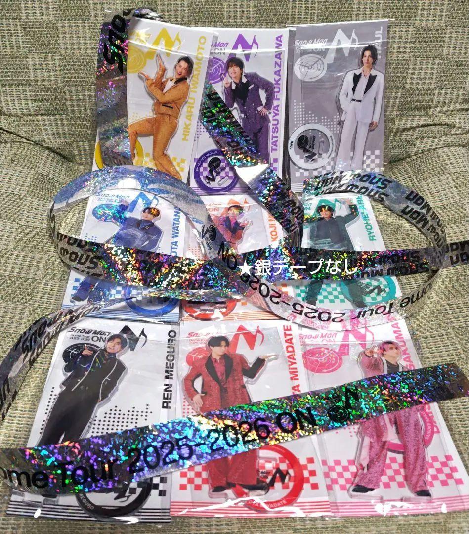 Man　アクスタ　アクリルスタンド　ON　銀テープ　セット販売