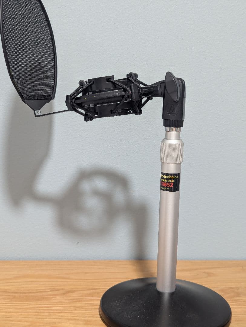 AT2020　audio-technica純正5点セット　コンデンサーマイク