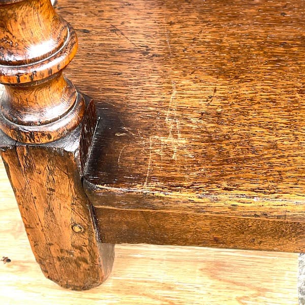 イギリスアンティーク　オープンカップボード　飾り棚　食器棚　オーク材