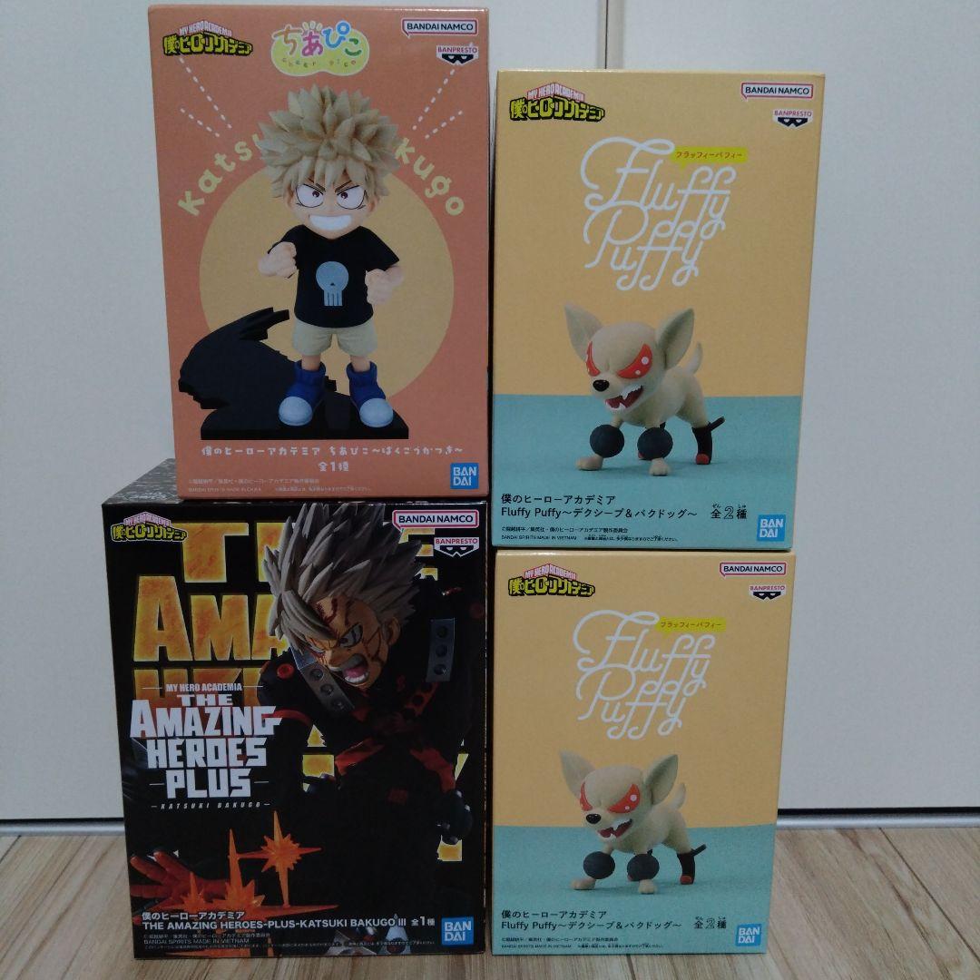僕のヒーローアカデミア　Fluffy Puffy フィギュア　爆豪勝己　ちあぴこ