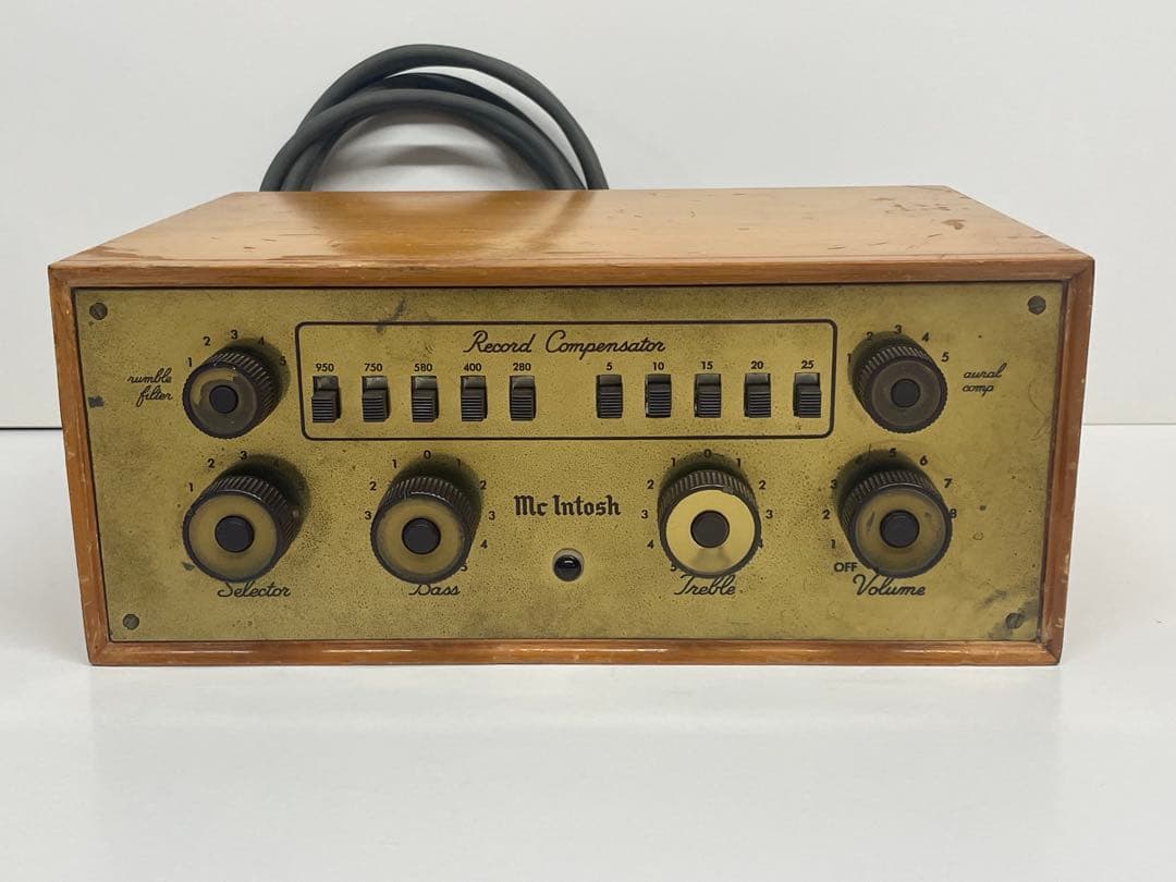 アンプ Macintosh audio compensator model C8