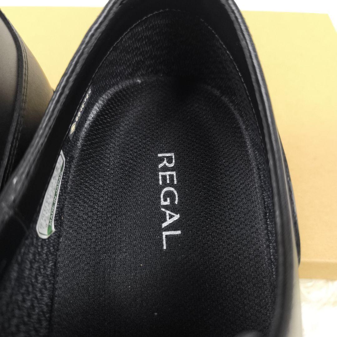 ✨未使用級✨ リーガル ドレスシューズ ゴアテックス 外羽根 Uチップ 現行 黒