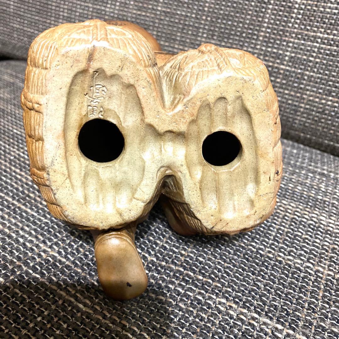 大黒天 備前焼 木村陶峰