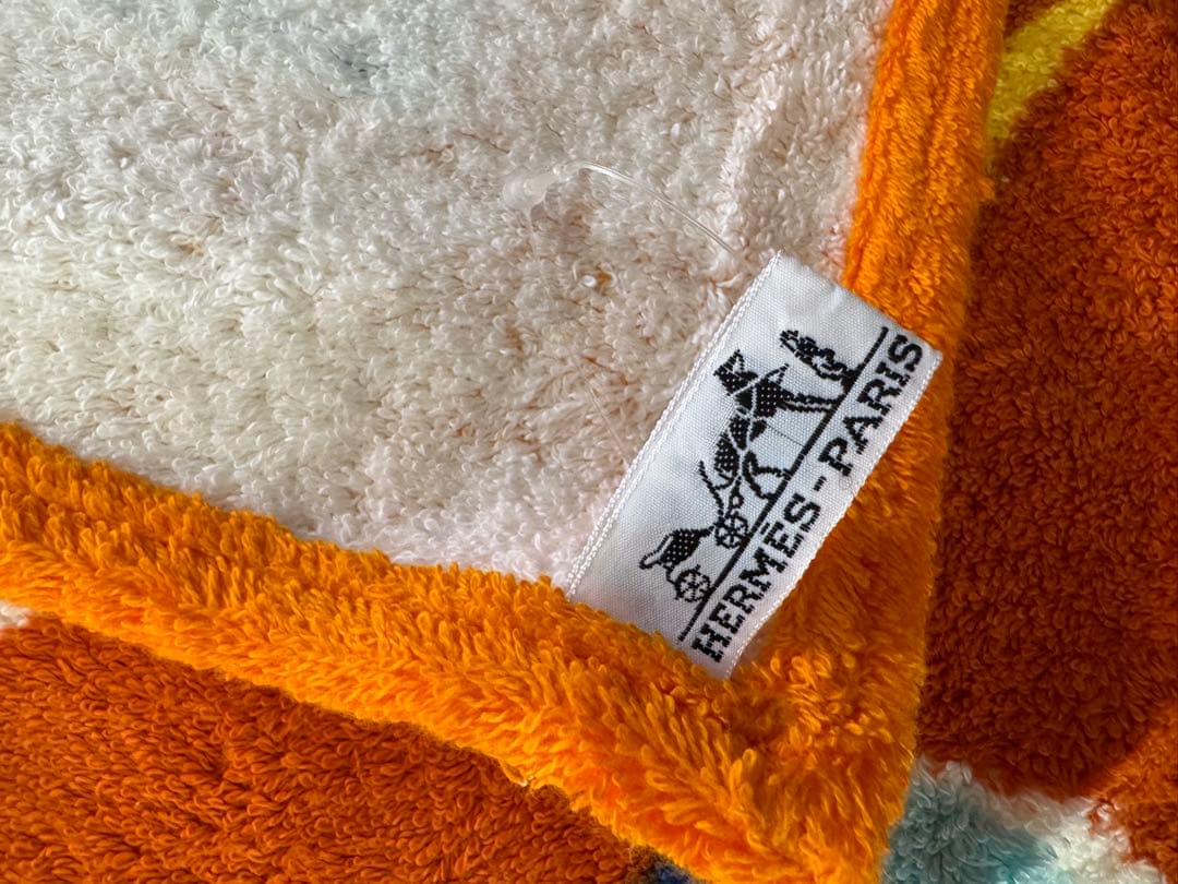 HERMES ビーチタオル　バスタオル