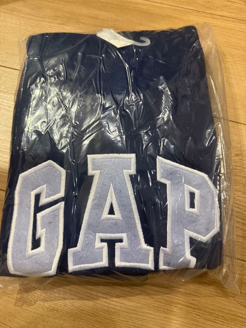 3点セットGAP ロゴ 犬 服パーカー 新品 XLサイズ ブラックグレーネイビー