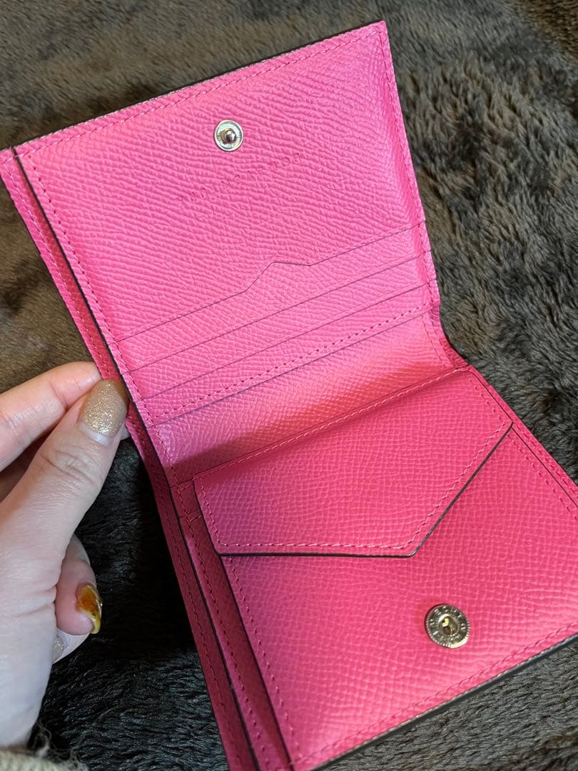 ✨BONAVENTURA✨ 二つ折り財布 ピンク 未使用