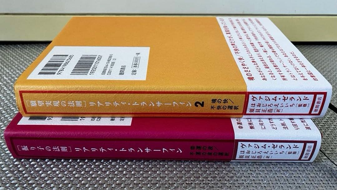 【2冊セット】振り子の法則リアリティ・トランサーフィン ヴァジム・ゼランド著