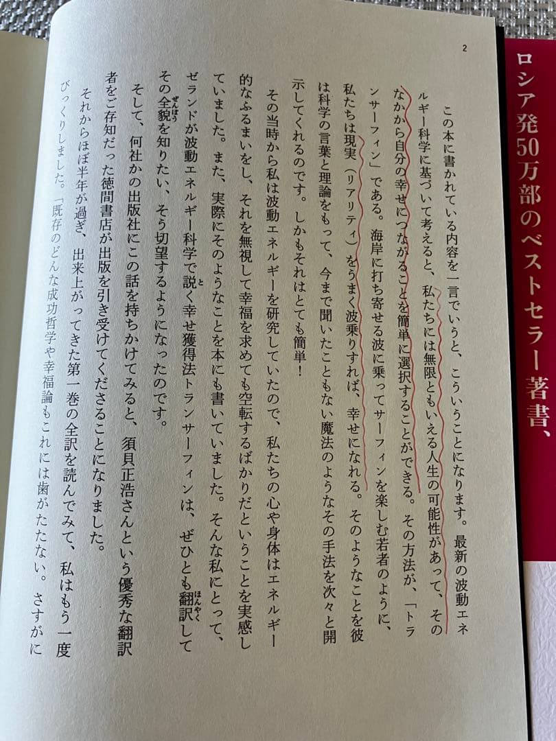 【2冊セット】振り子の法則リアリティ・トランサーフィン ヴァジム・ゼランド著
