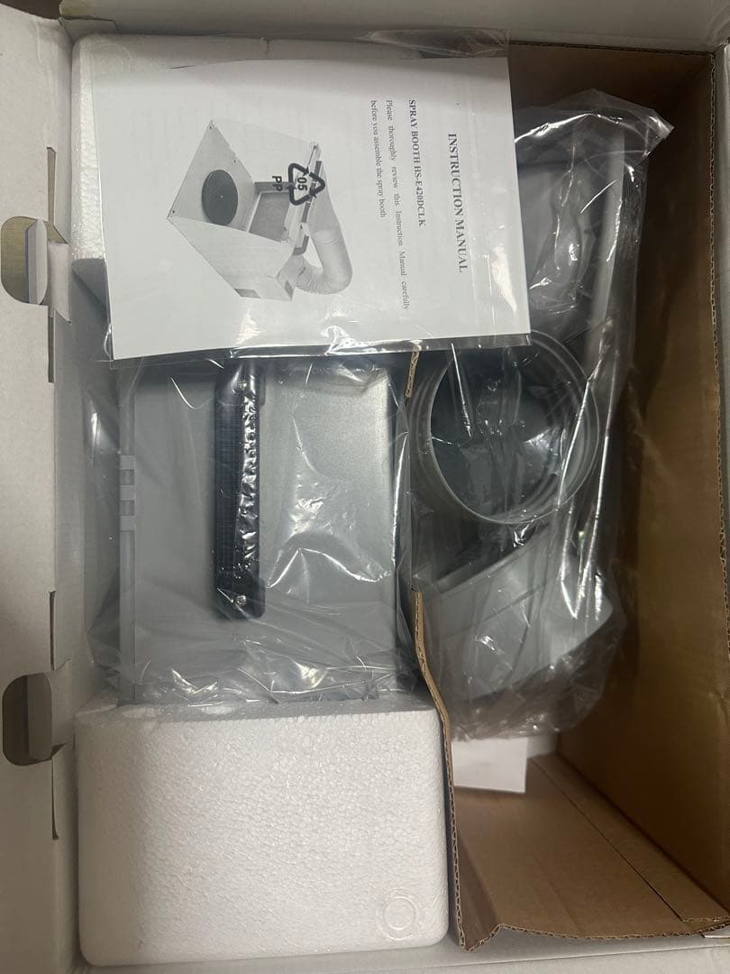 塗装ブース　エアブラシクリーナー