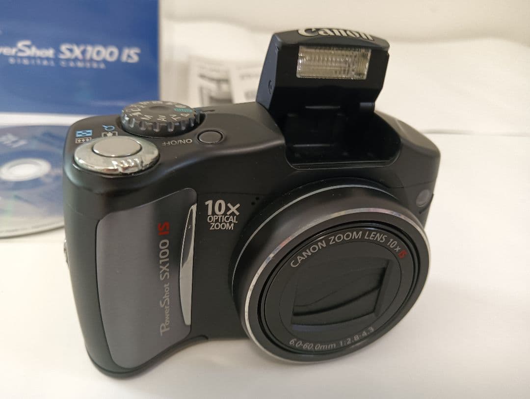 Canon SX100 IS キャノン パワーショット デジタルカメラ ブラック