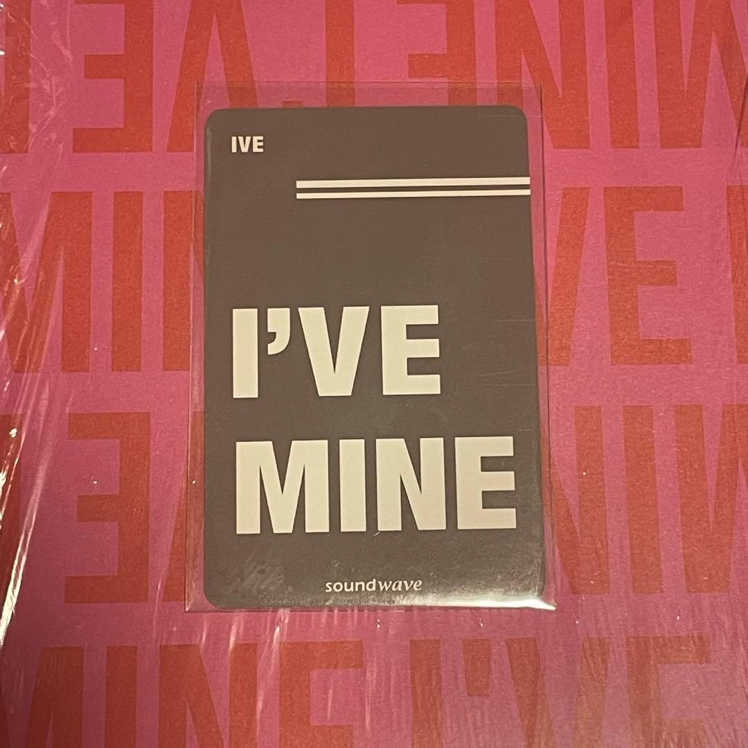 IVE レイ　I'VE MINE ヨントン　サイン入りトレカ　soundwave