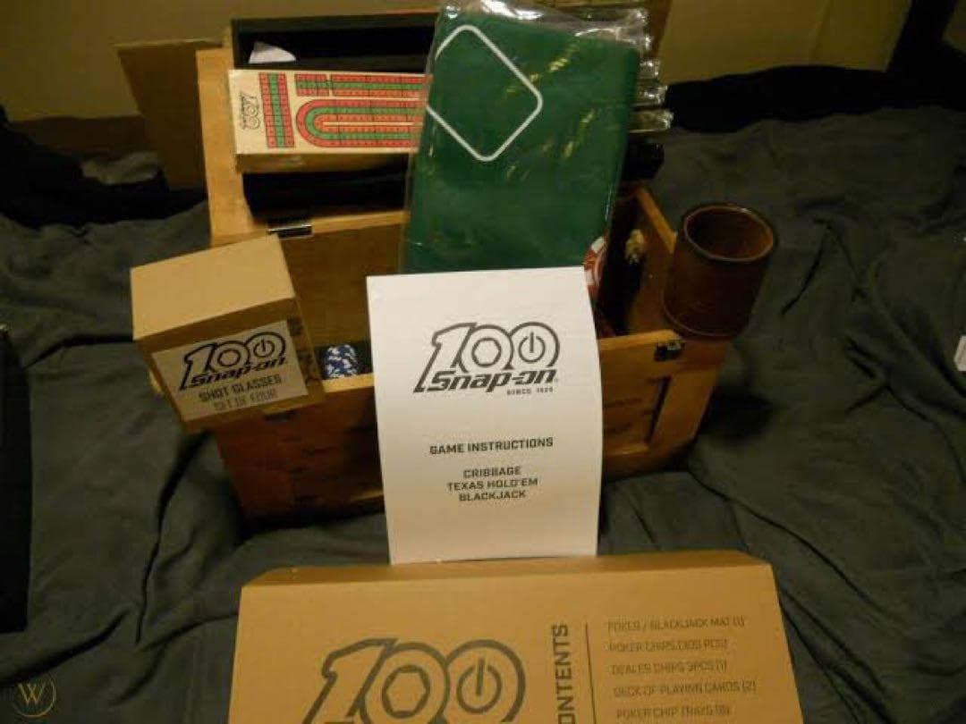 ラス１　スナップオン　ポーカーkit 100th アニバーサリー　レア