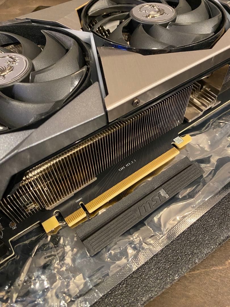 MSI RTX 3080 Ti SUPRIM X 12G マイニング歴なし