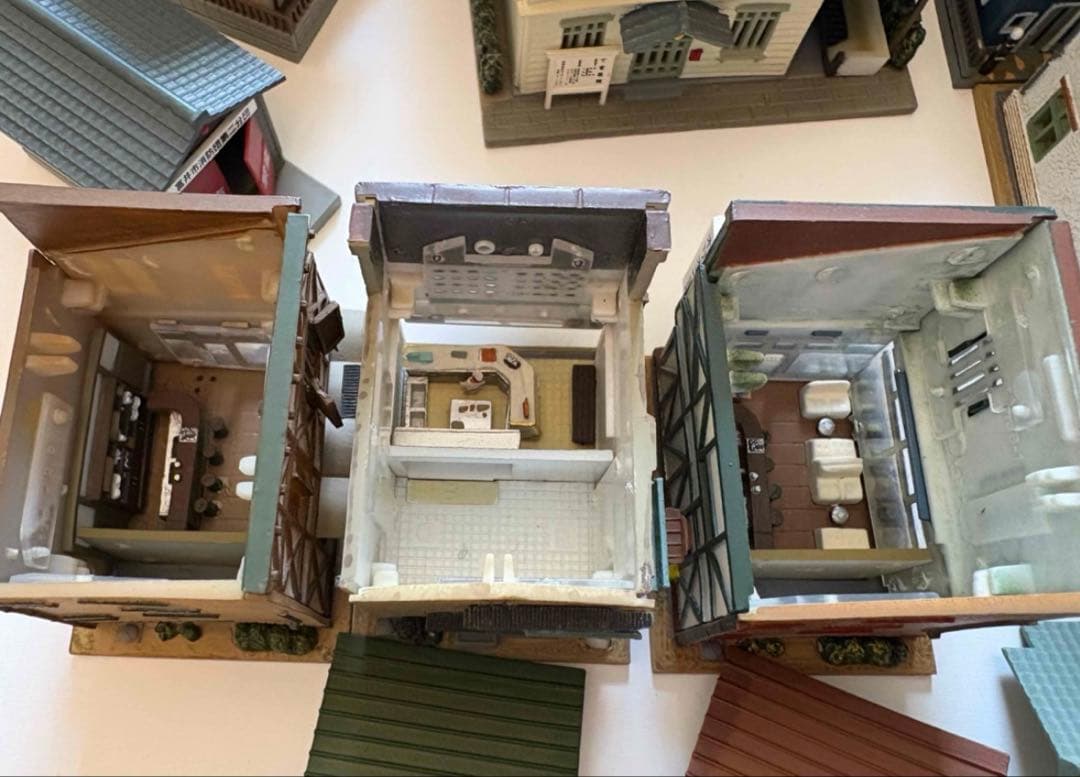 ジオコレ、ストラクチャー、建物模型セット 多数 ジャンク