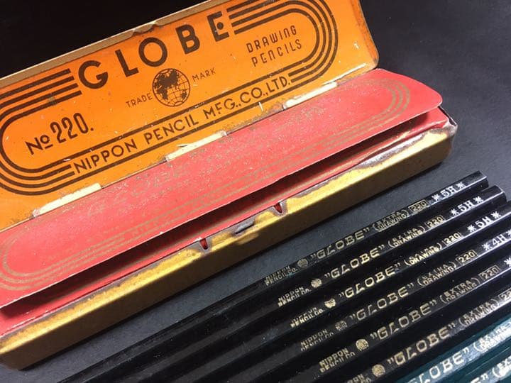 廃盤品／レトロ　GLOBE鉛筆