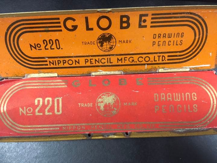 廃盤品／レトロ　GLOBE鉛筆