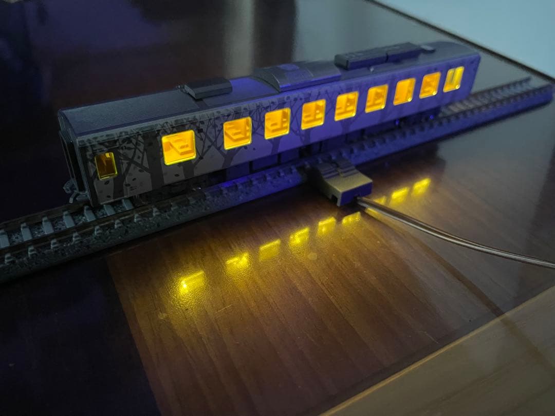 Nゲージレア　リゾートしらかみ橅編成　室内灯付き