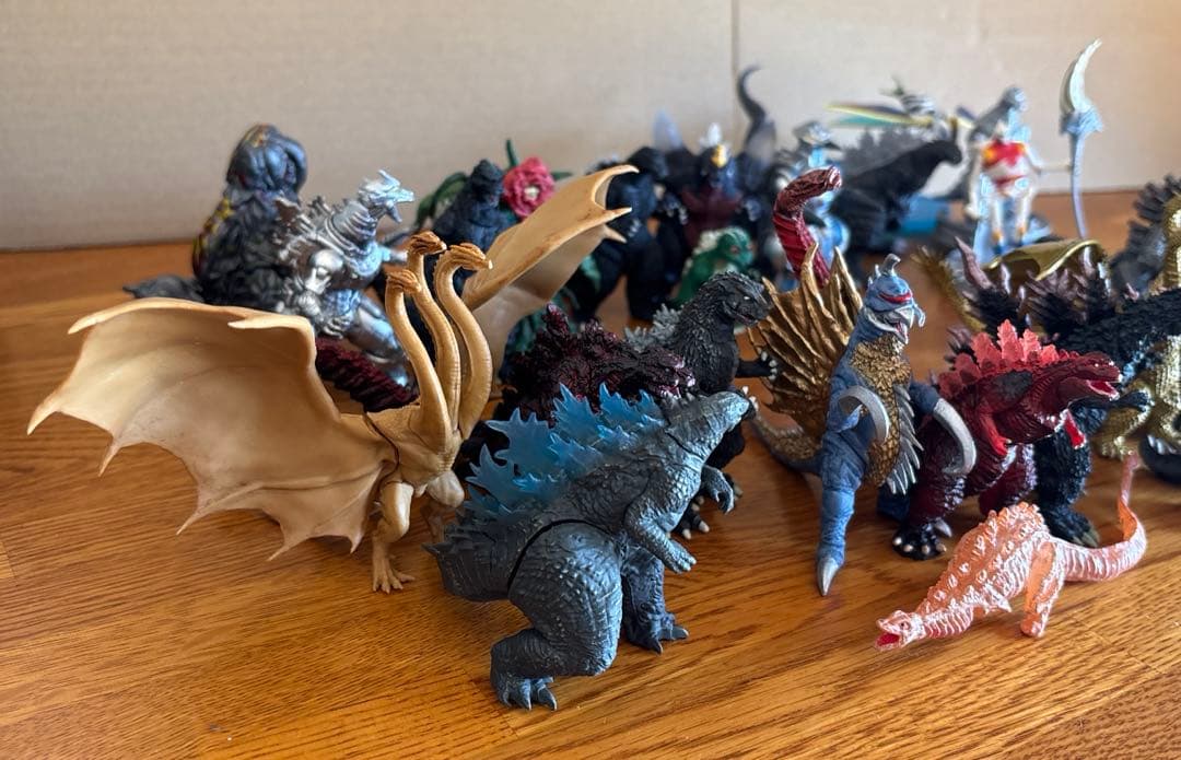 （まとめ売り）ガシャポン ゴジラHG D+ 01〜07 フィギュア28体