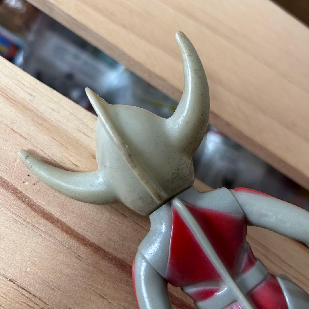 ウルトラマン　ウルトラの父　ソフビ　ブルマァク　当時物　年代物