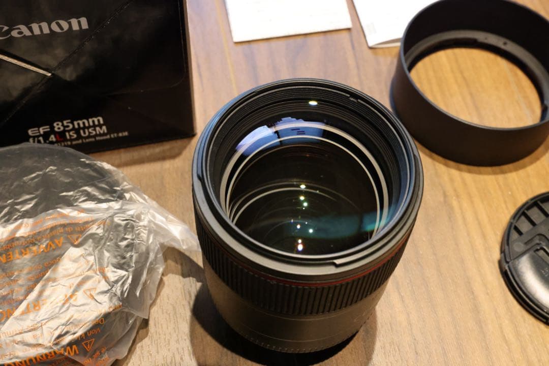 新品CANON EF85mm F1.4L IS USM