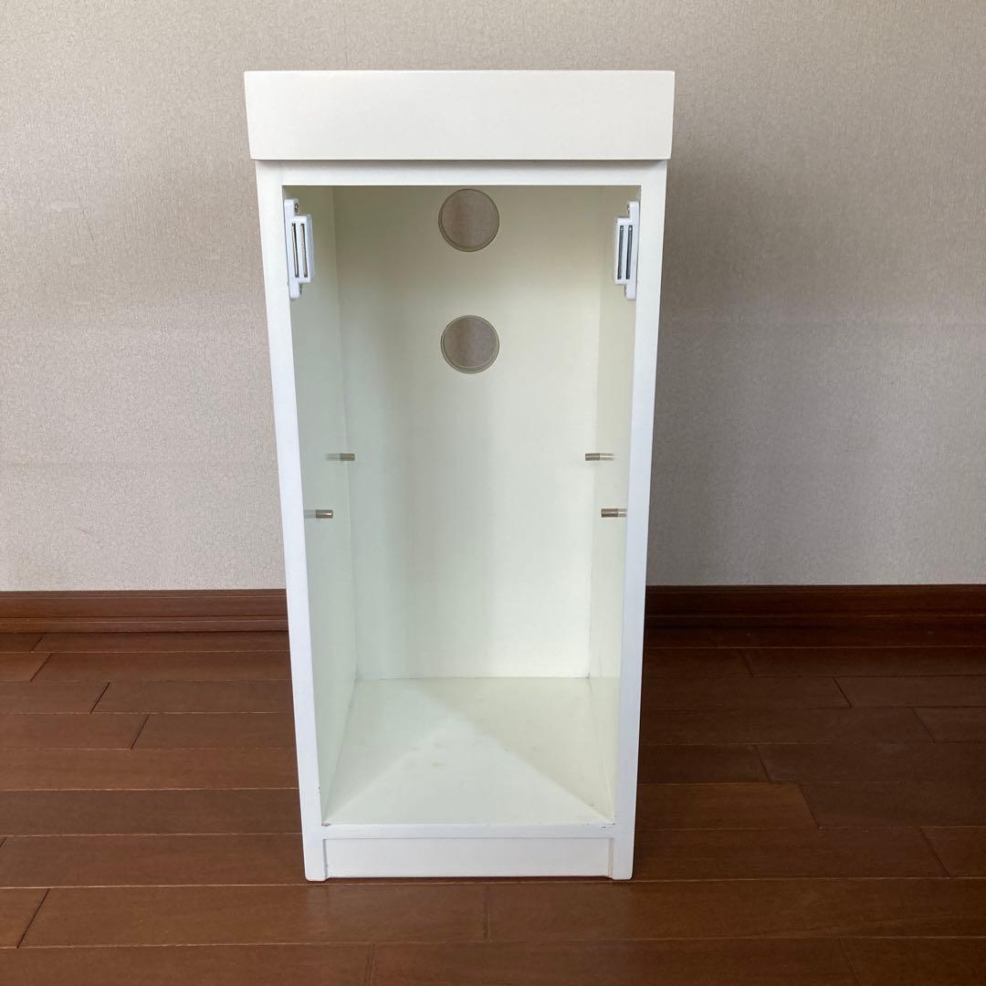 ホワイト 水槽台・キャビネット