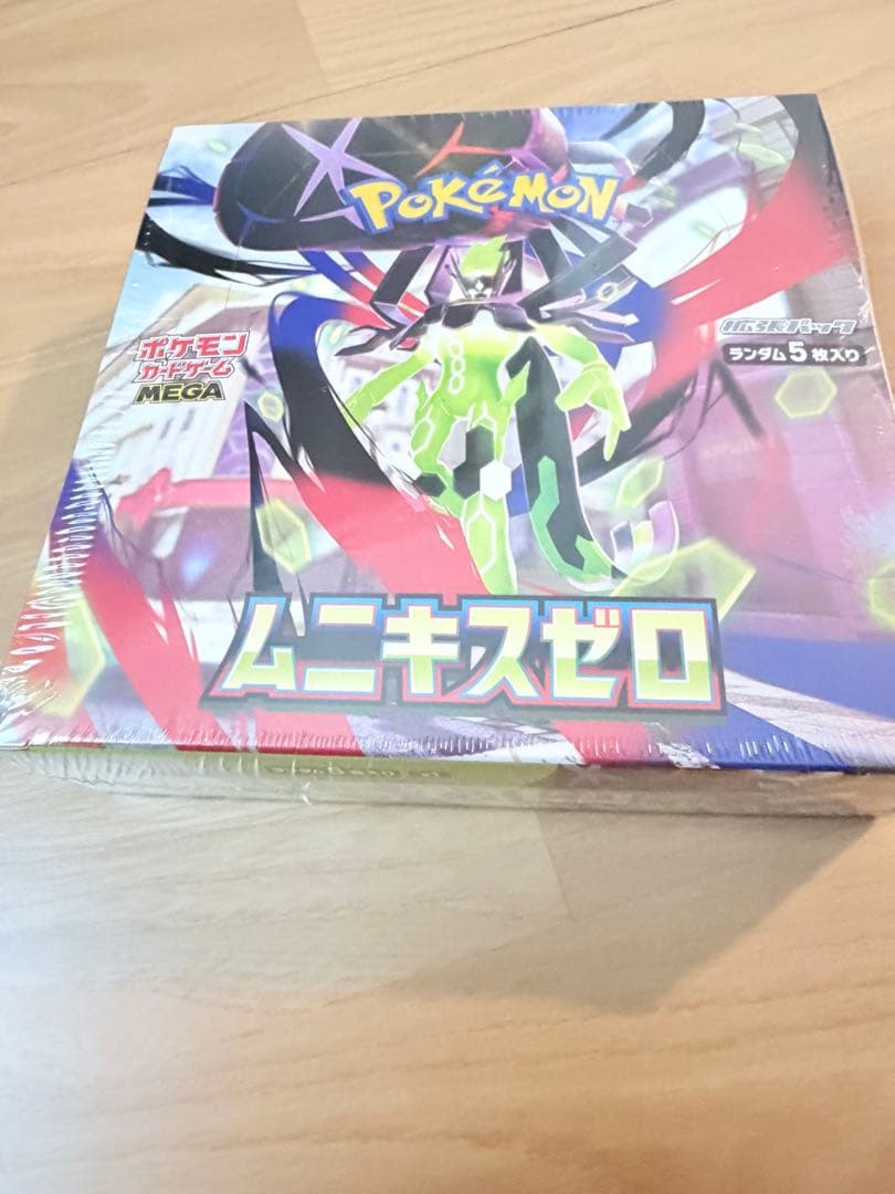 ポケモンカード　ムニキスゼロ　ボックス　未開封　シュリンク付き　新品