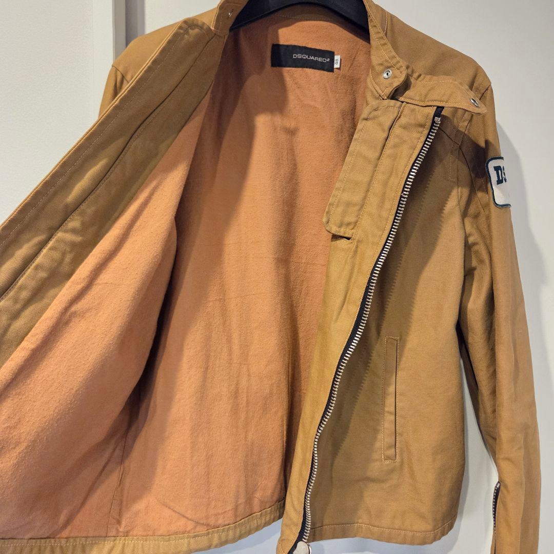 ディースクエアード シングルライダースジャケット DSQUARED2