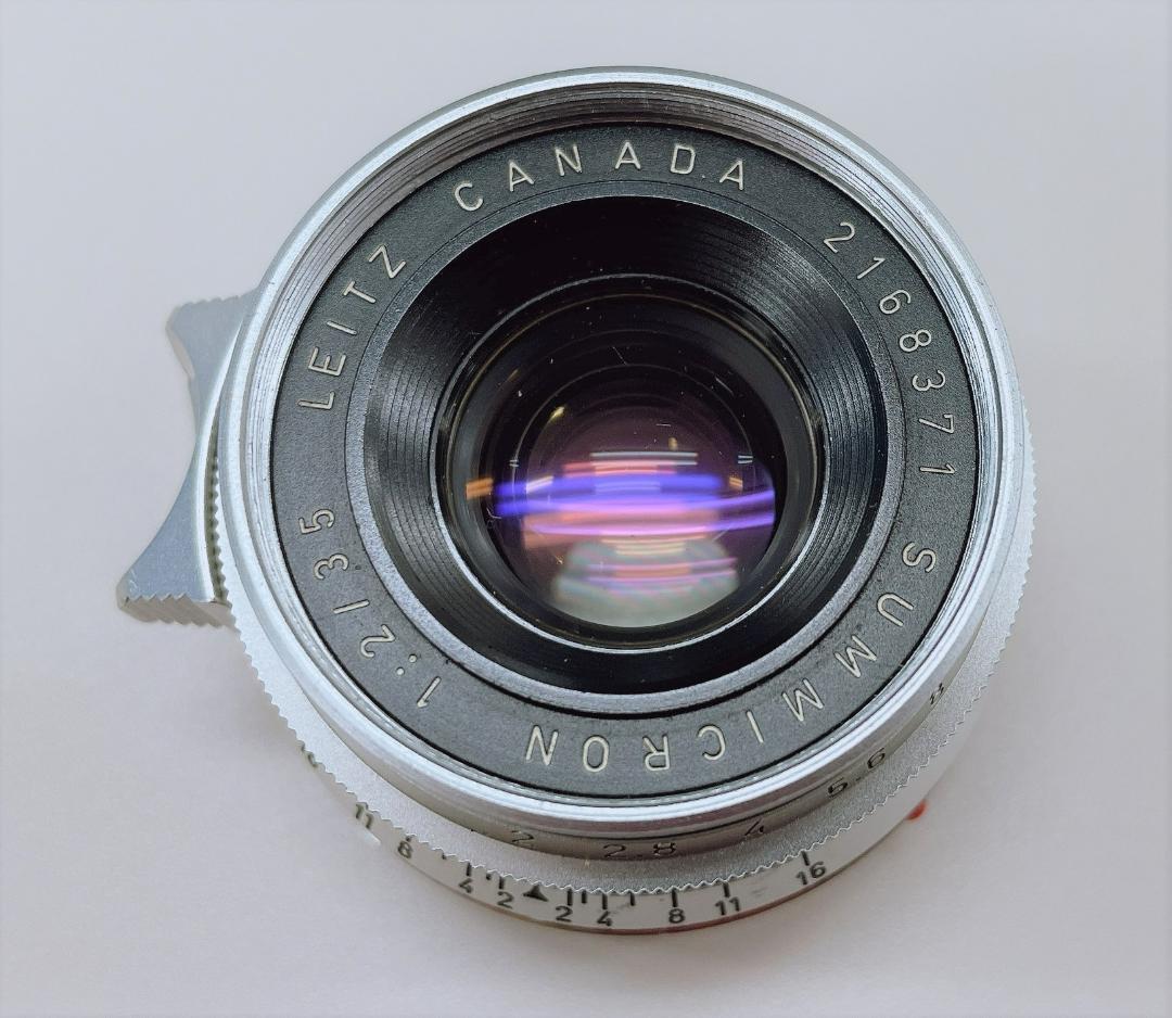 【整備済】ライカ ズミクロン 35mmF2 第1世代 8枚玉　製