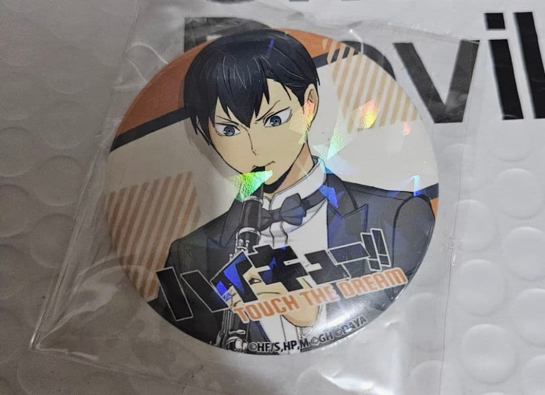 ハイキュー 影山飛雄 大感謝祭バッジ スマホゲームバッジ