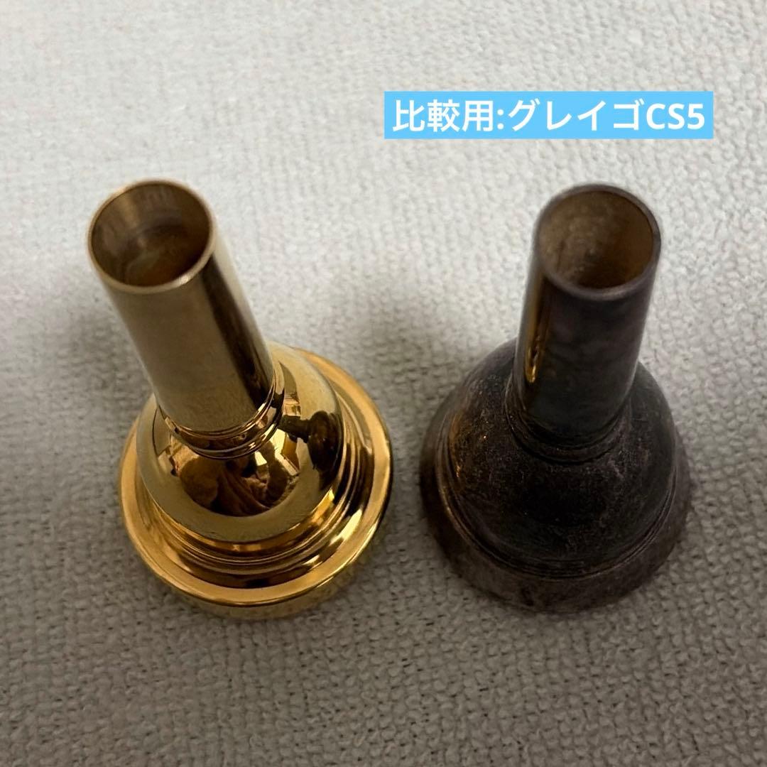 ブラスモモ 4HM トロンボーン太管マウスピース GP