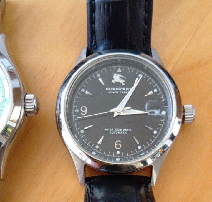 バーバリー　ブラックレーベル　腕時計　自動巻　ペアセット