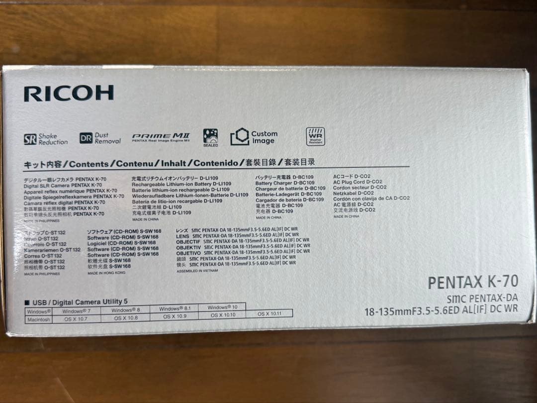 PENTAX K-70 (箱付き 付属品多数）