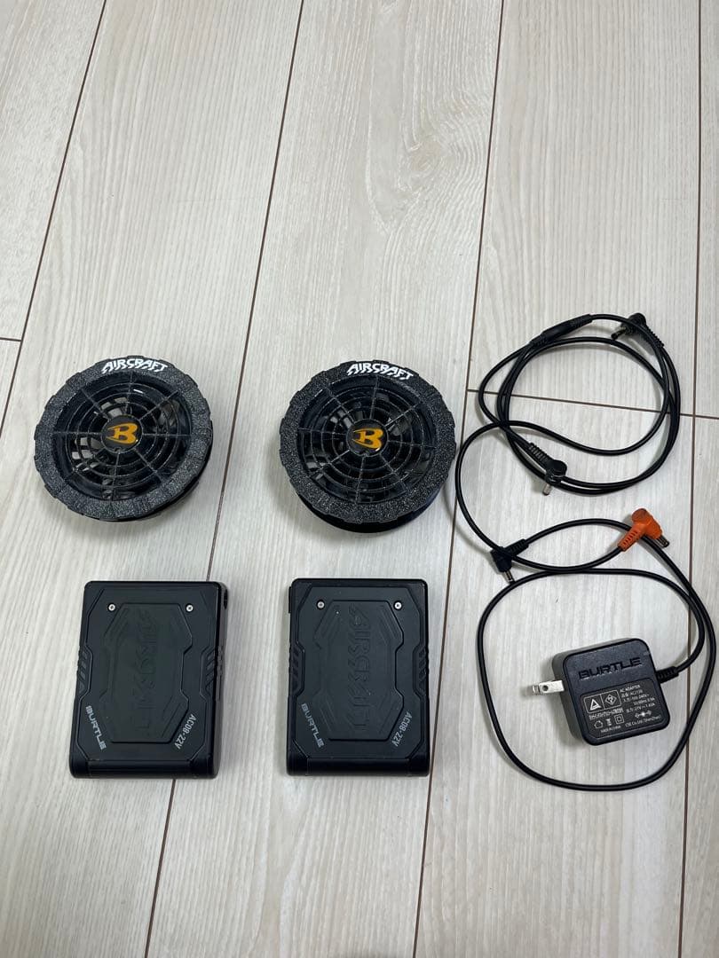BURTLE バートル　AIRCRAFT22V ファン　バッテリー２個セット