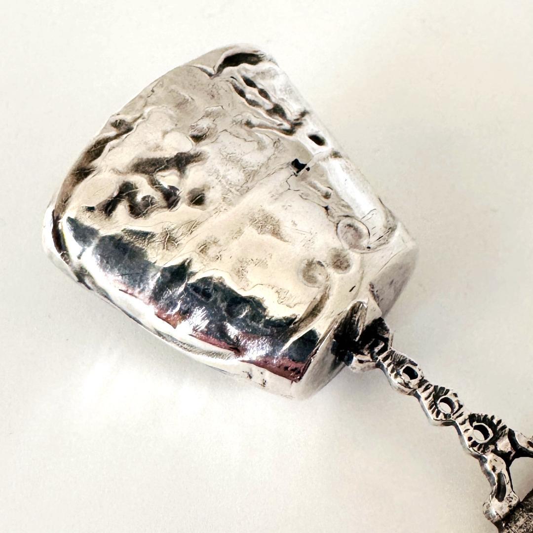 ★1904年代 英国★純銀製/キャディー/スプーン/イギリス/925/ロンドン